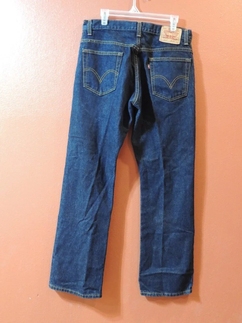 Levi 517 Bootcut Jeans Men 34x32 Pockets Vintage Outdoor Cowboy Denim Blue jeans